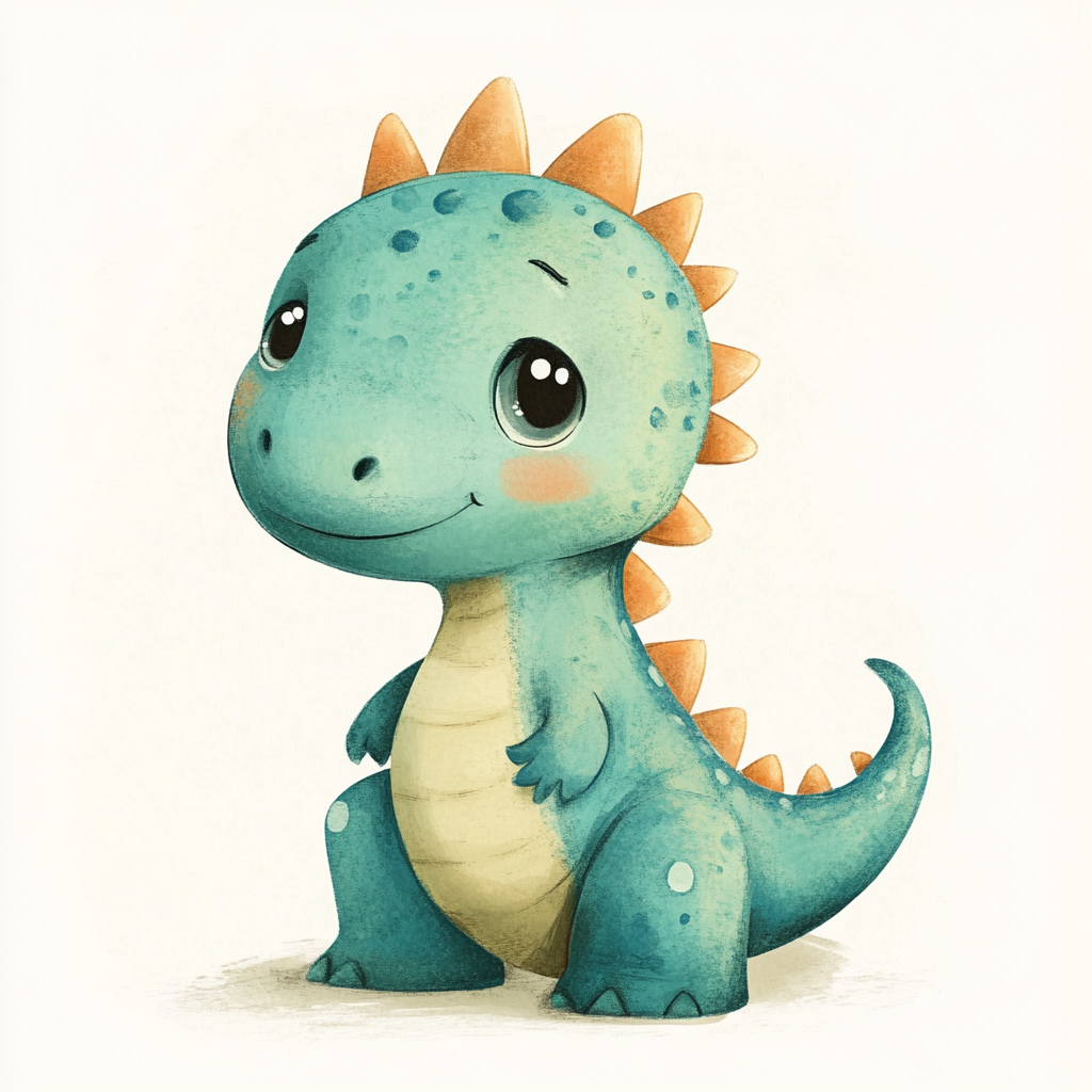 buchzauber_a_cute_little_dino_for_a_book_for_children_hand_draw_6c2eb5c7-29bc-42bf-b647-972dd36b787e