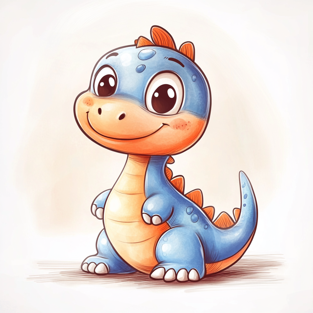 buchzauber_a_cute_little_normal_dino_blue_smiling_surrealism__f291cc87-f0a8-423b-b317-bf7557e63fa2_1